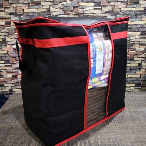 Blanket / Cloth Bag BLACK 100 GSM detail view