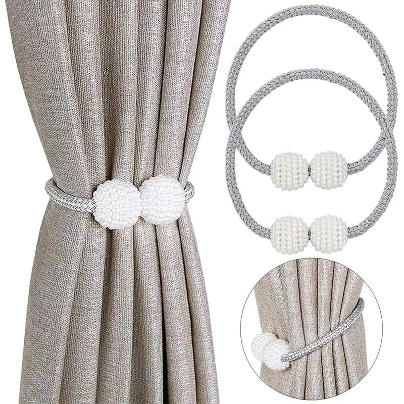 Magnetic Balls Curtain Clips 2pcs detail view