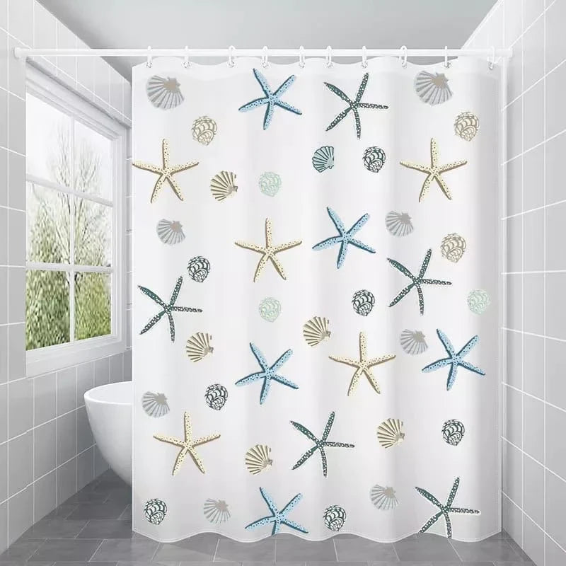 Shower Curtains – Waterproof Bathroom Curtains detail view