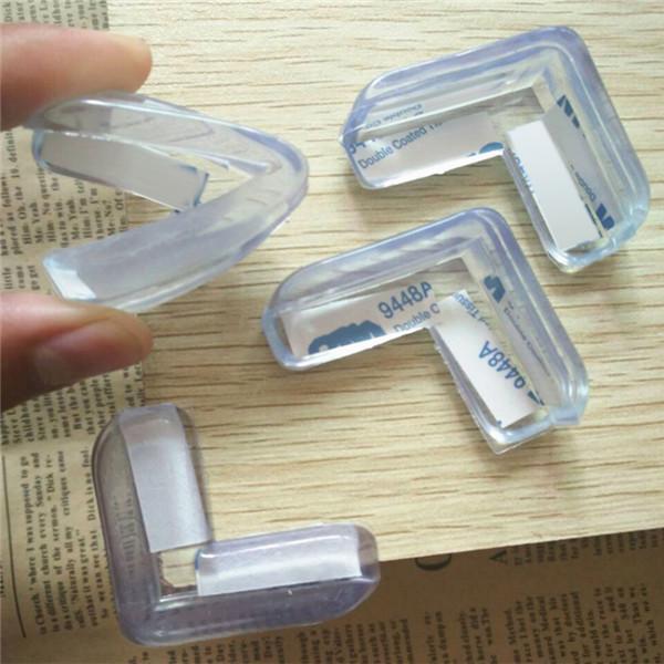 4 Pcs Silicone Table Corner Edge Protector Covers detail view