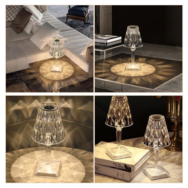 Acrylic LED Table Night Lamp detail view