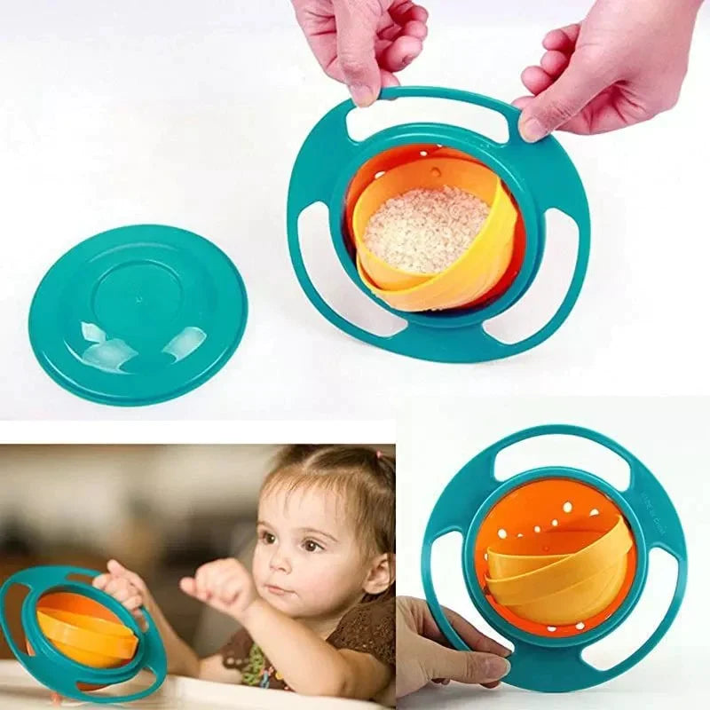 Universal Gyro Bowl, Non Spill Bowl detail view