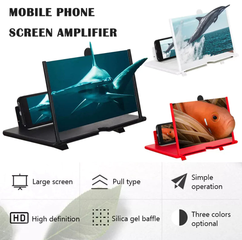 Mobile Screen Magnifier I Mobile Phone Amplifier I Foldable Magnifier Stand detail view