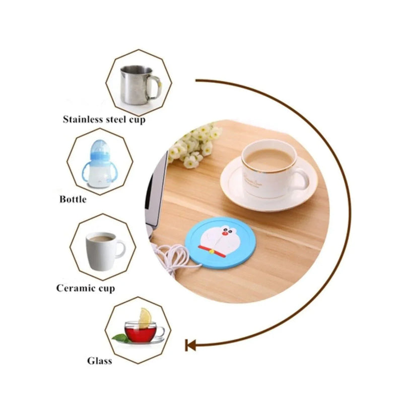 Tea Mug Heater – Silicone USB Port detail view