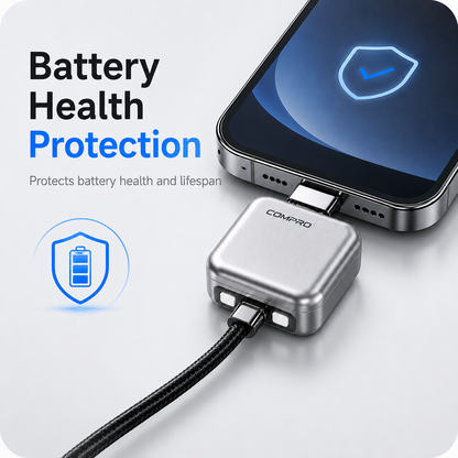 140W Smart Fast Charging Adapter – Auto Stop When Fully Charged