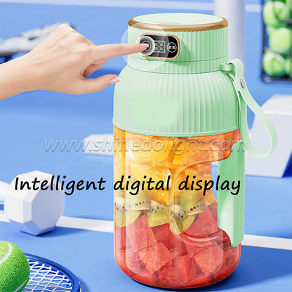 Mini Fruit Juicer Wireless Portable Blender Electric Slow Blender Big Capacity Citrus Oran Juice Cup Machine Smoothies