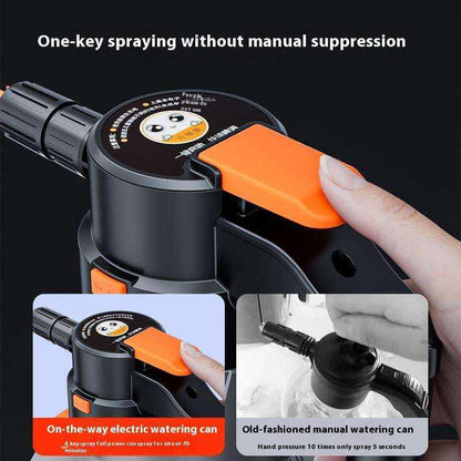 Professional 2L Electric Foam Sprayer, High-Pressure Rechargeable Car Spray Bottle for Auto Detailing & Cleaning