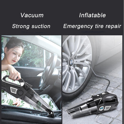 4-in-1 Portable Cordless Vacuum Cleaner – Vacuum, Blow & Inflator Pump