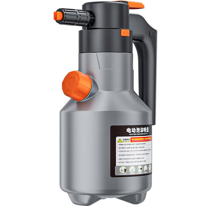 Professional 2L Electric Foam Sprayer, High-Pressure Rechargeable Car Spray Bottle for Auto Detailing & Cleaning