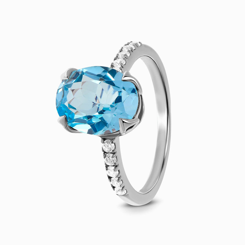MAGIC BLUE TOPAZ RING detail view