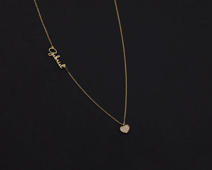 LuxeScript Necklace