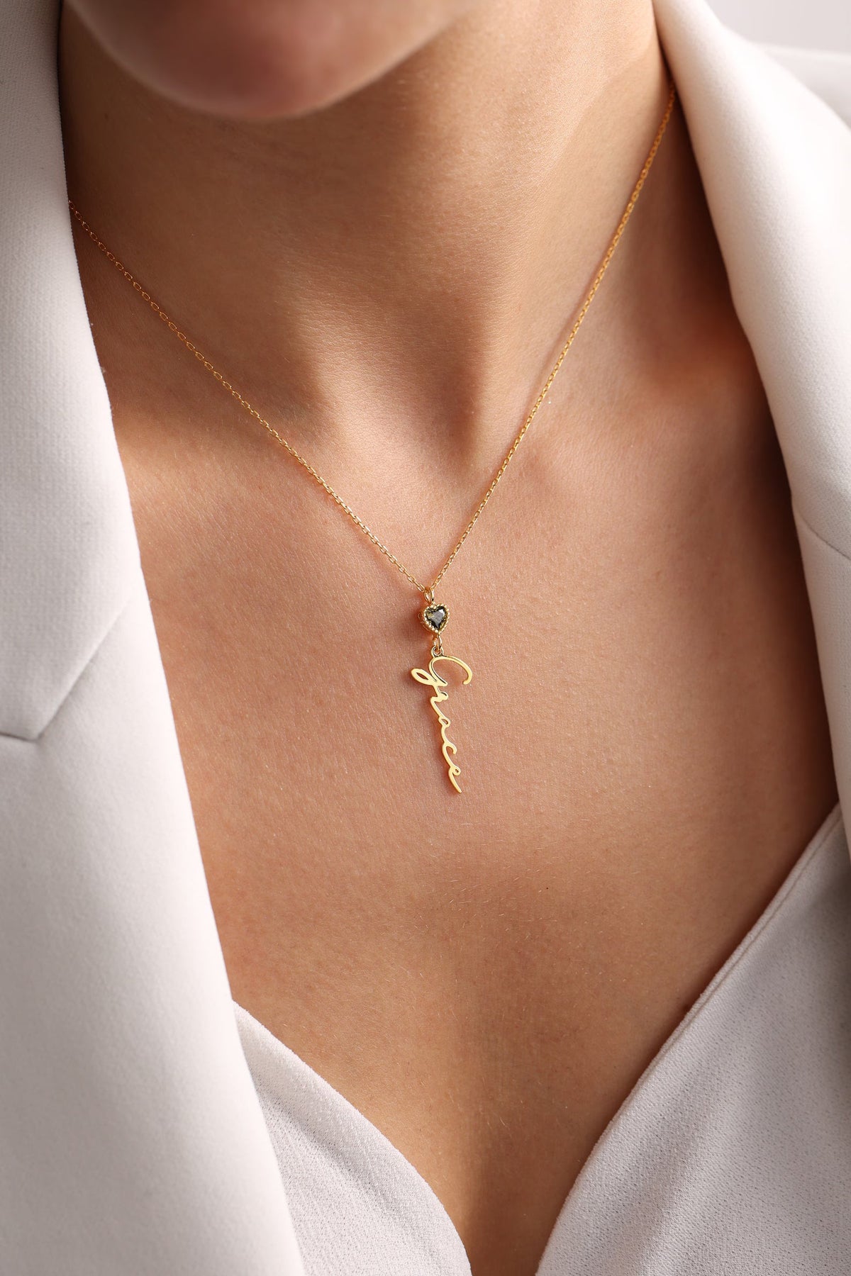 Forever Name & Birthstone Necklace