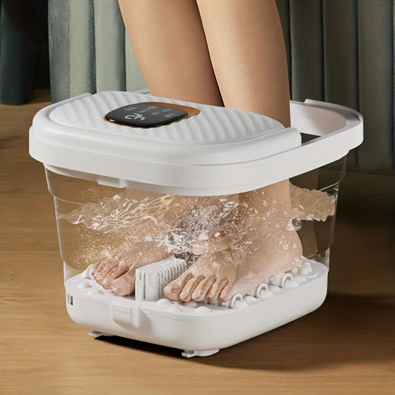 Heated Foot Spa Massager with Remote Control | Constant Temperature Relaxation Bath