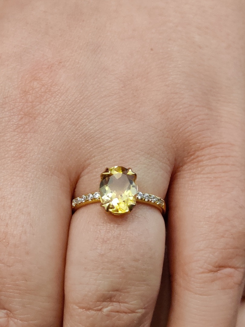 MAGIC CITRINE RING