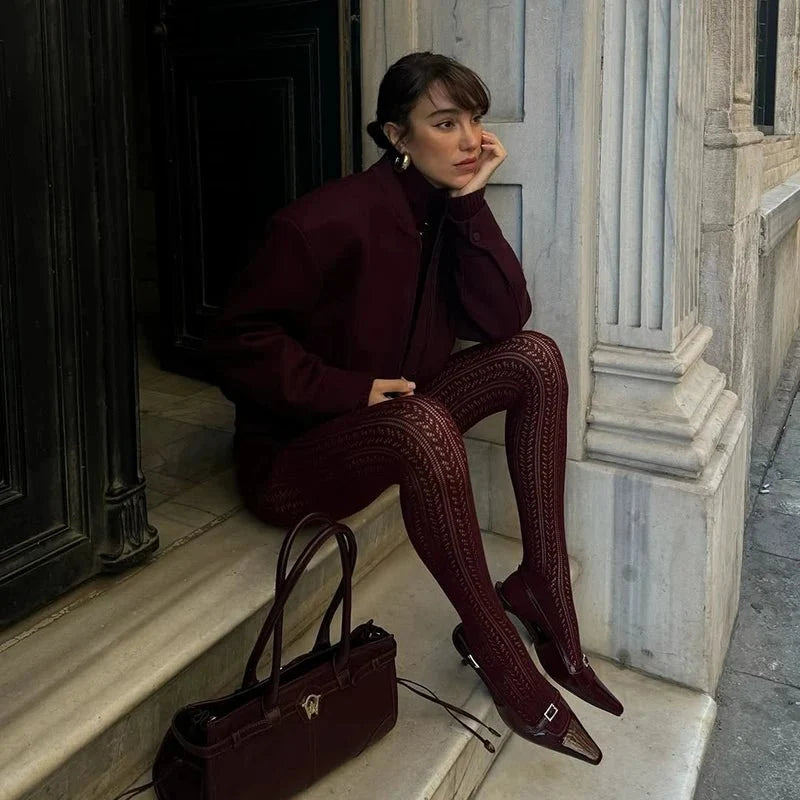 Cassandra Knit Tights